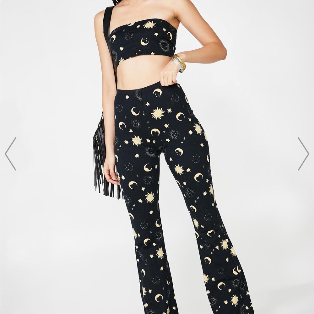 moon and stars two piece jumpsuit